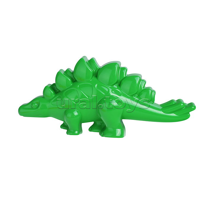 Набор №318: ведро-цветок среднее №3, лопатка №5, формочки (мамонт + динозавр №1 + динозавр №2)