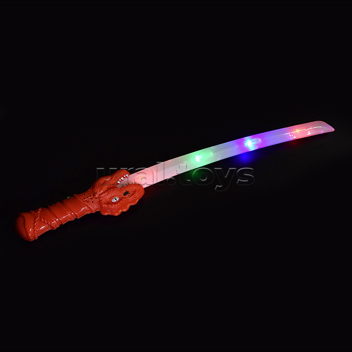 Меч "Динозавр" светящийся (67 см.) в пакете