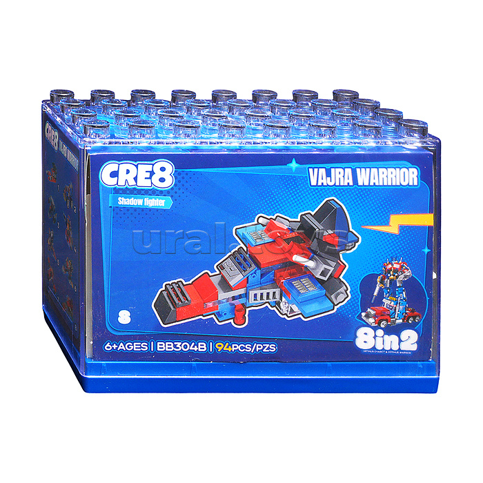 Конструктор "Робот-защитник" 8 в 1 в коробке