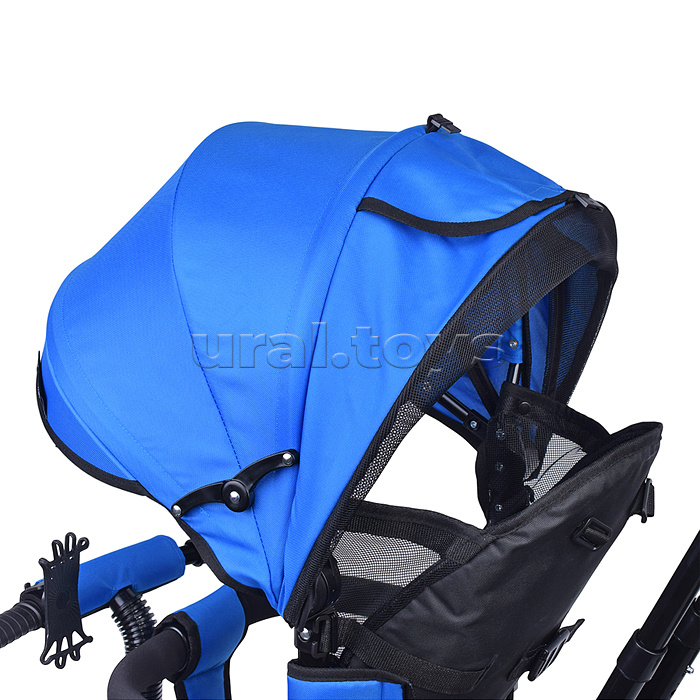 Велосипед трехколесный Rocket Comfort,  колеса EVA 10"/8", цвет синий