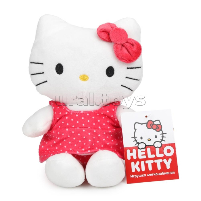 Мягкая игрушка "Хелло Китти" 17см без чипа, в пакете