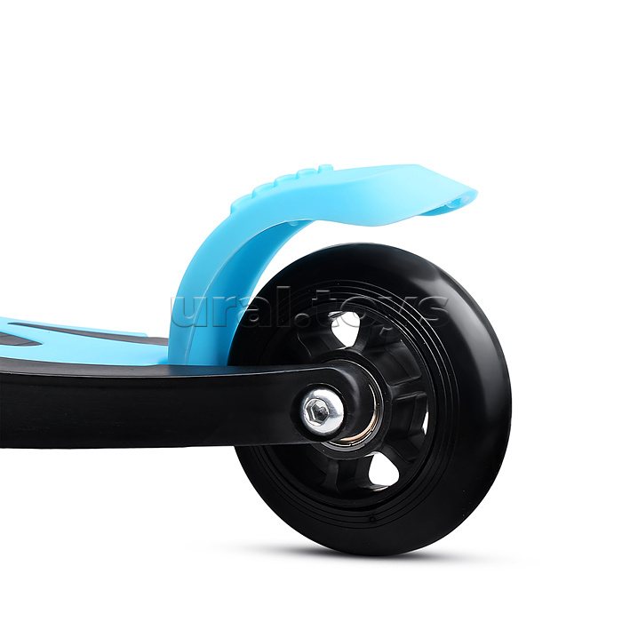 Самокат трёхколёсный ROCKET колёса PU, цвет бирюзовый
