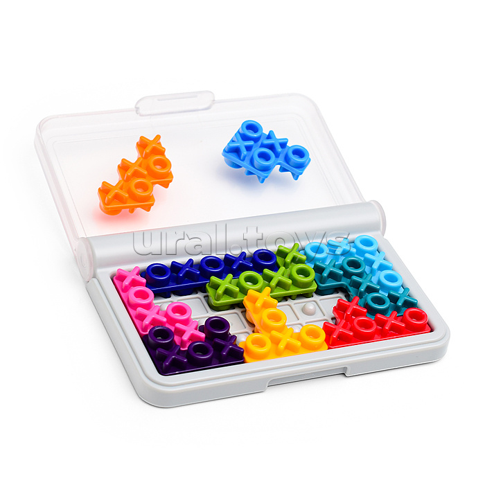 Игра головоломка "Логический пазл" Крестики-нолики Учись играя