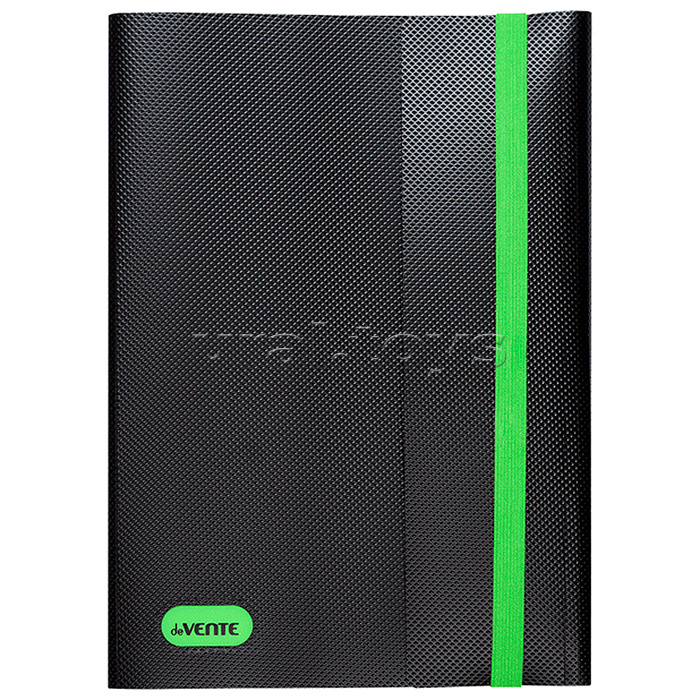 Папка с 20 вкладышами A3 "MonoChrome" A4 (215x310x20 мм) 500 мкм, с рельефной фактурной поверхностью