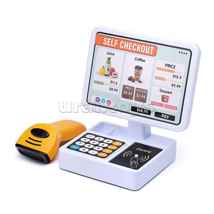 Игровой набор супермаркет "Дорожный магазин" (46 предметов) в коробке