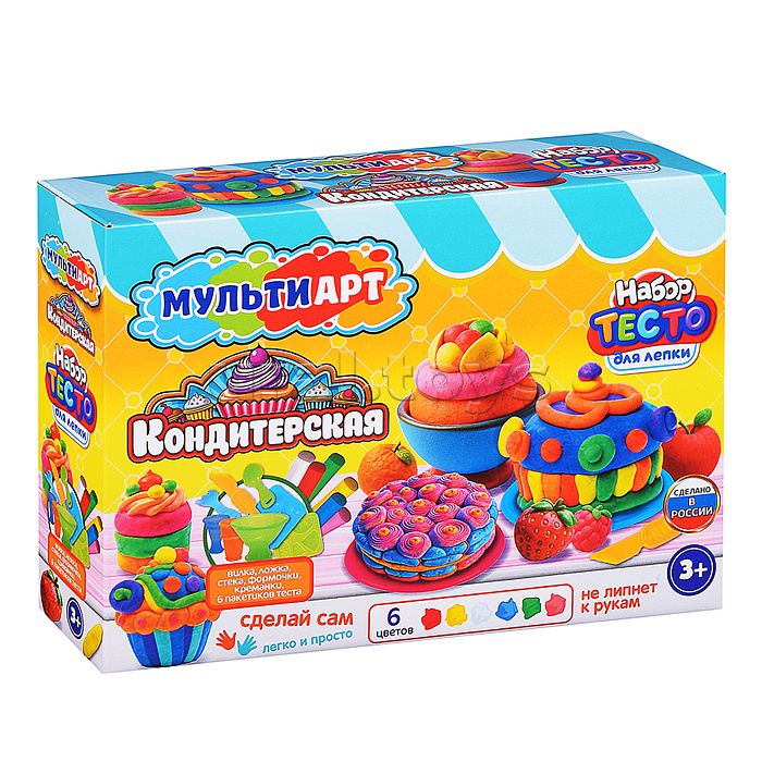 Набор для лепки "Кондитерская" 24 см.