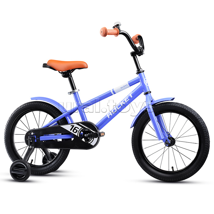 Велосипед 16" Rocket Gloss, цвет сиреневый