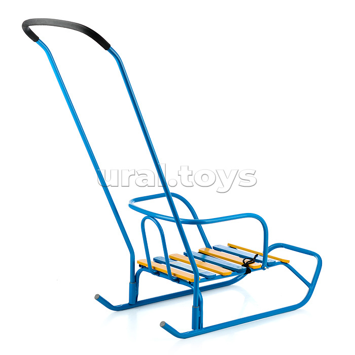Игрушка. Санки детские "Ветерок 2" (голубой)