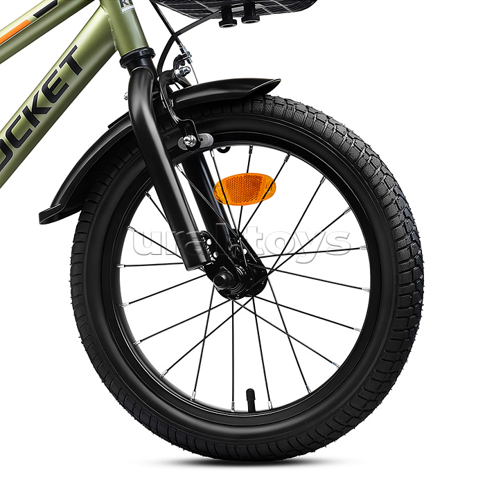 Велосипед 16" Rocket First, цвет хаки