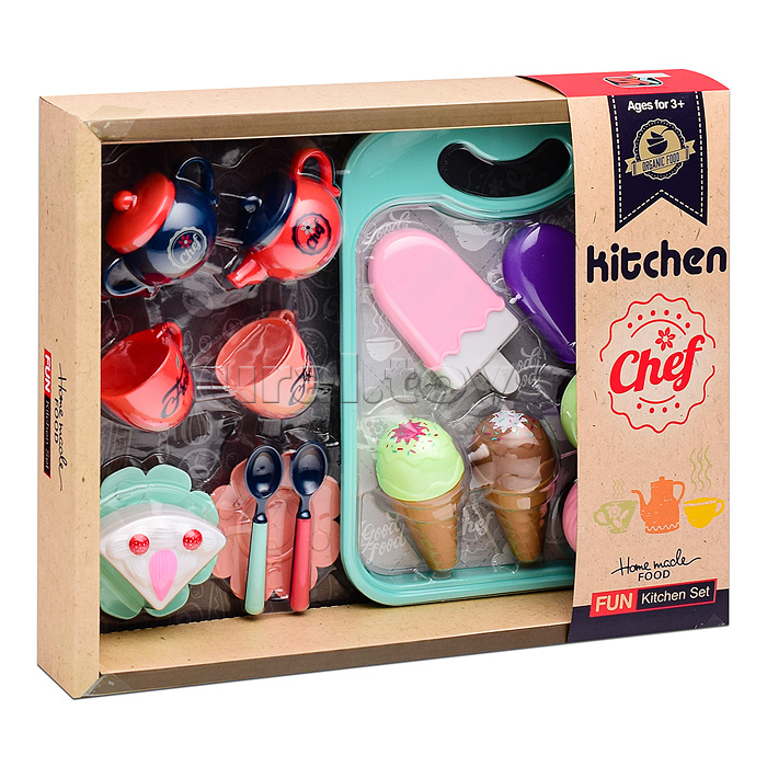 Набор посуды "Чайный сервиз "Мальвина" в коробке