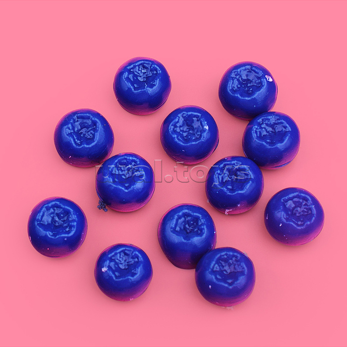 Игрушка - антистресс "Голубика в корзинке"