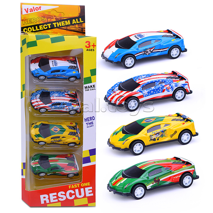 Набор машин "Чемпион" в коробке