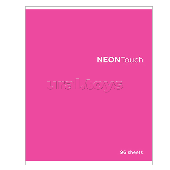 Тетрадь 48л. клетка А5 "НеонТач-Микс" скрепка