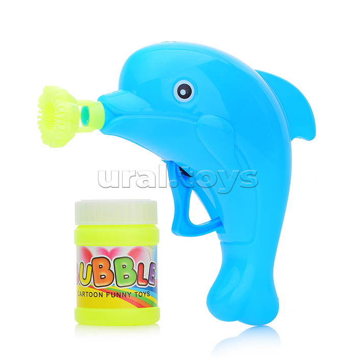 Мыльные пузыри "Пистолет-Дельфин" в пакете