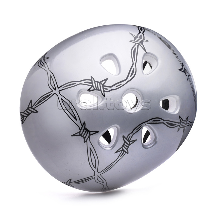 Защитный шлем (цвет серебряный)