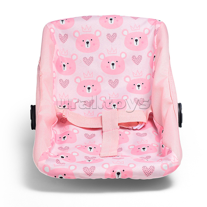 Люлька для кукол, с ручкой для переноски и ремнем безопасности