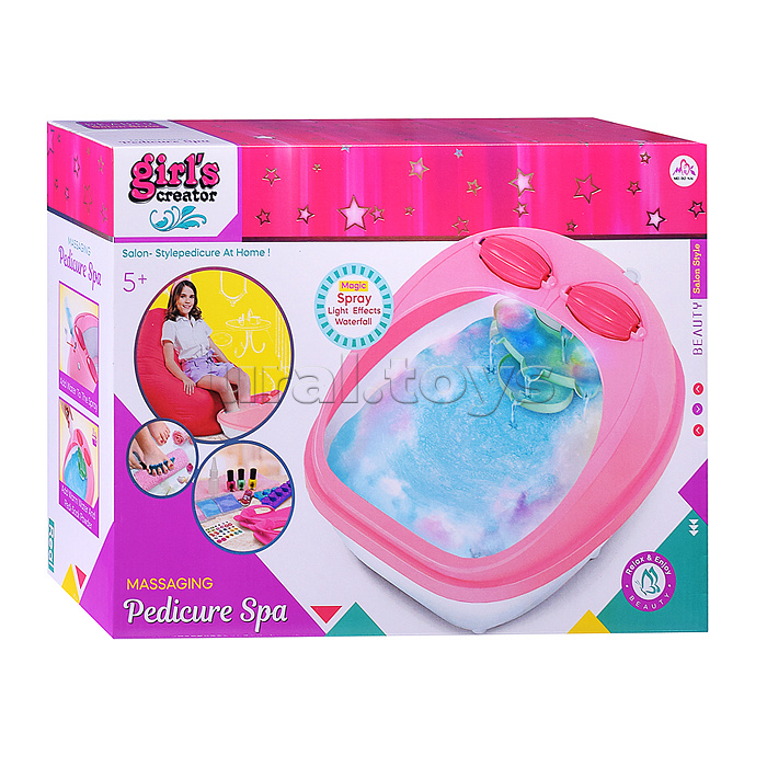 Игровой набор стилиста "Педикюр на дому" в коробке Игровой набор стилиста "Педикюр на дому" в коробке