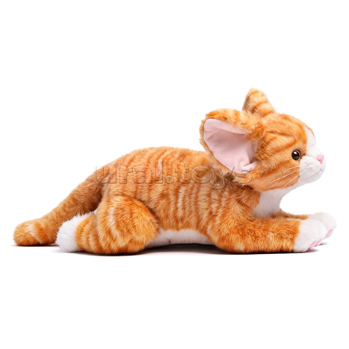 Мягкая игрушка "Кошка Снежинка" 35 см