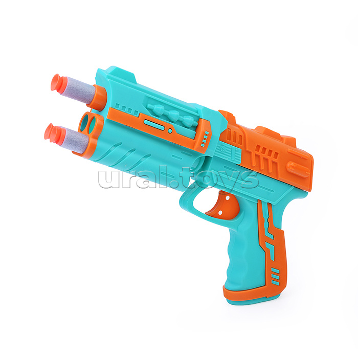 Пистолет "Super Gun" с мягкими полимерными пулями и мишенью, в пакете Пистолет "Super Gun" с мягкими полимерными пулями и мишенью, в пакете