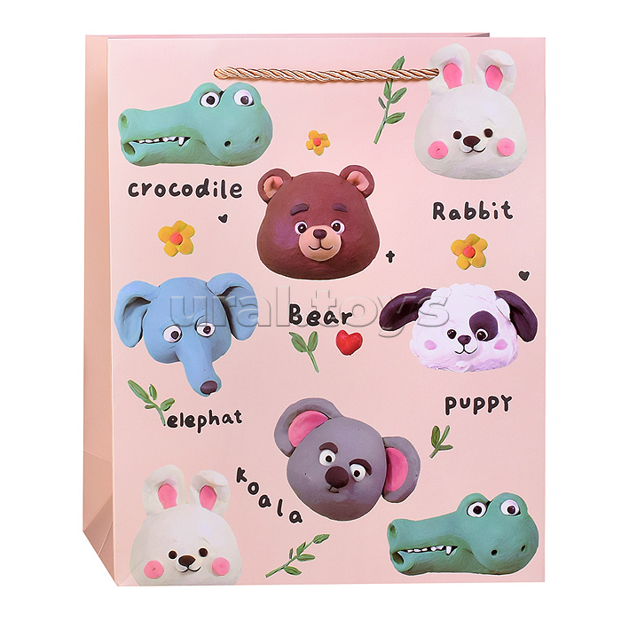 Пакет подарочный "Игровое чудо" 32*26*12см.