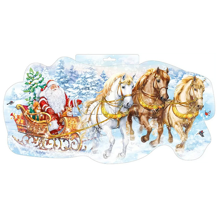 Фигура вырубная "Тройка"