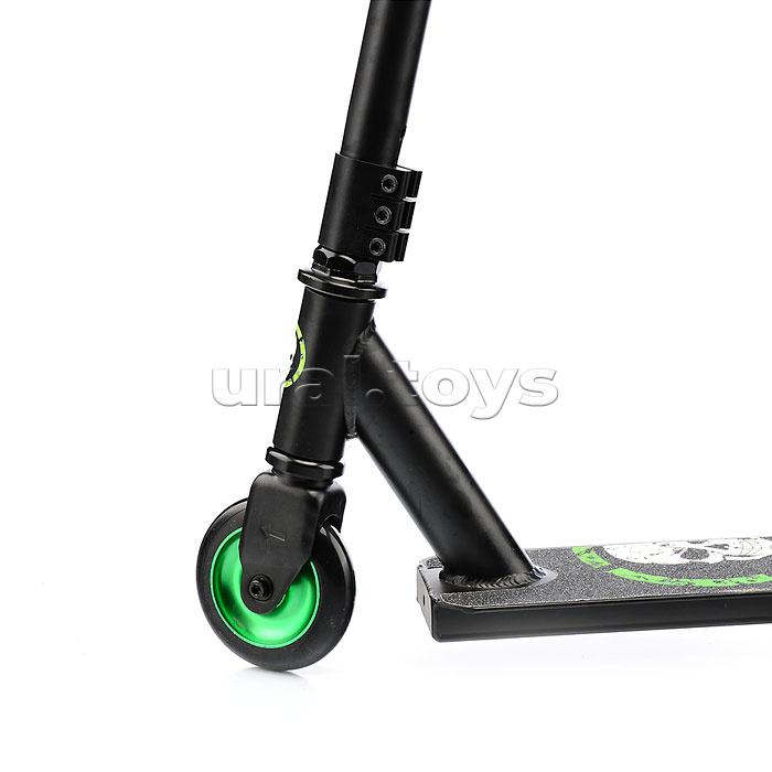 Самокат трюковый ROCKET,колеса PU/алюминий 100 мм,ABEC 7