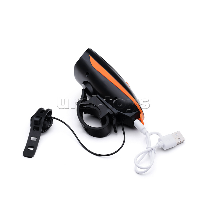 Фонарь аккумуляторный, велосипедный, 1200 мАч