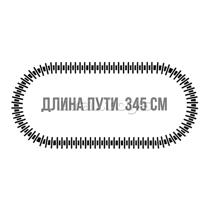 Железная дорога "Рождественское путешествие" р/у, 27 MHz, в коробке