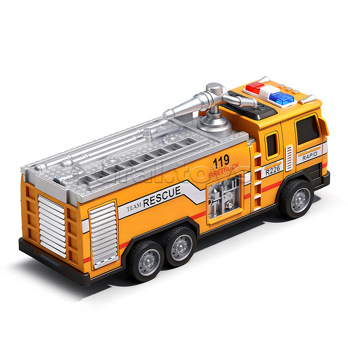 Набор машин "Пожарный транспорт" (инерционные) в коробке