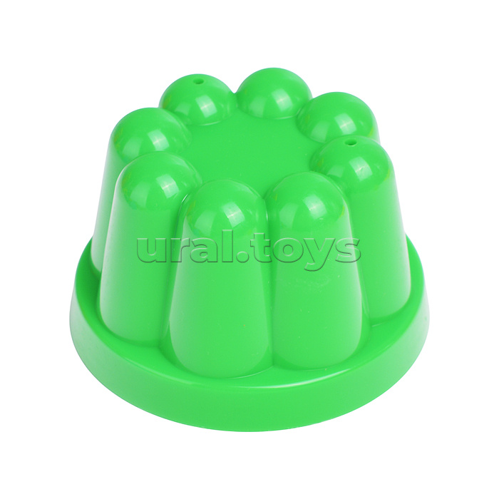 Набор №168 (в рюкзаке): ведро-цветок большое, ситечко-цветок большое, лопатка №5, грабельки №5, формочки (белочка + пёсик + котёнок + медведь), 3 формочки, лейка малая №4