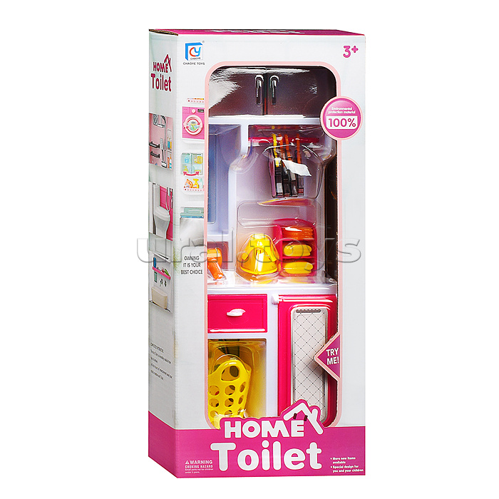 Мебель для кукол "Прачечная" в коробке