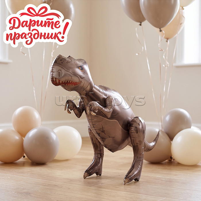 Интерьерное украшение Фигура-шар "Динозавр" (тиранозавр)