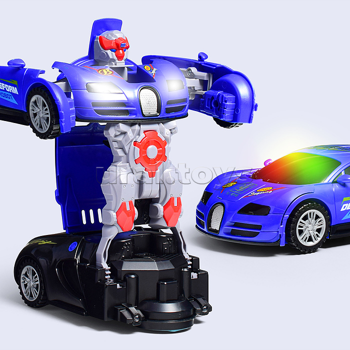 Машина-робот "Спорт" в коробке