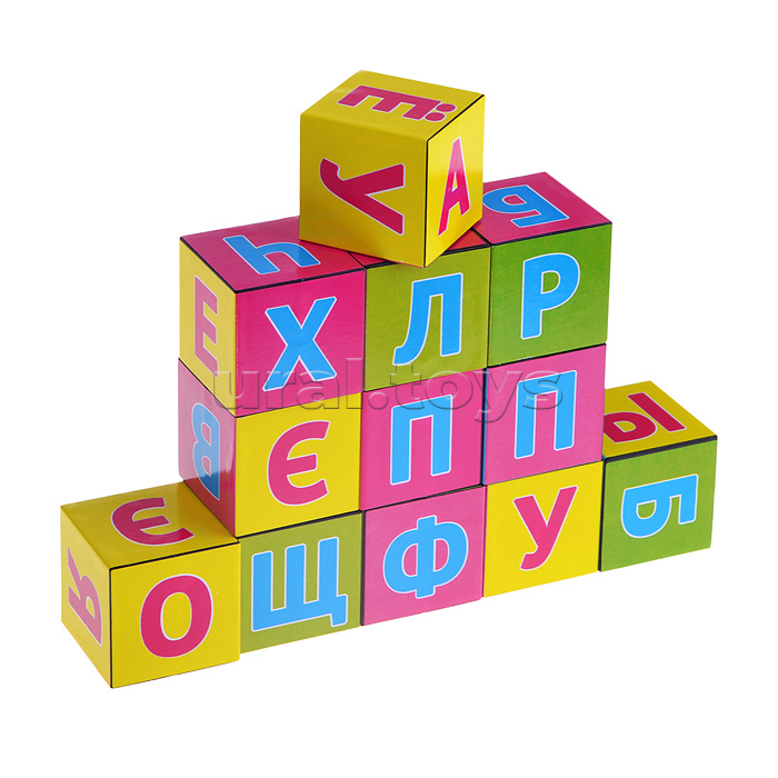 Кубики Алфавит (12 шт.)
