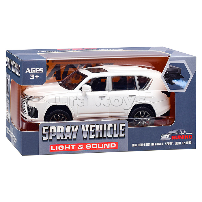 Машина "Внедорожник" (свет, звук) в коробке