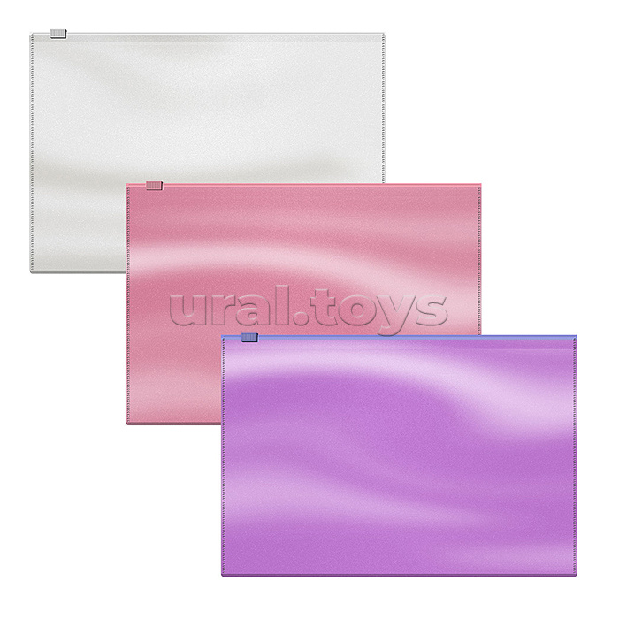 Zip-пакет пластиковый Glossy Candy, B5, полупрозрачный, ассорти (в пакете по 12 шт.) Zip-пакет пластиковый Glossy Candy, B5, полупрозрачный, ассорти (в пакете по 12 шт.)