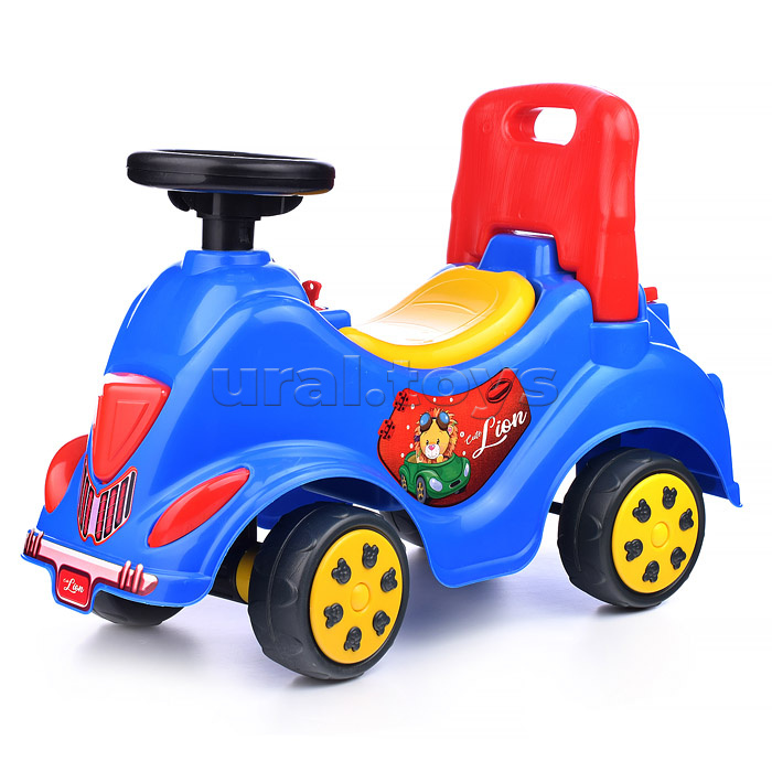 Игрушка Машина-каталка Cool Riders, с клаксоном, син.