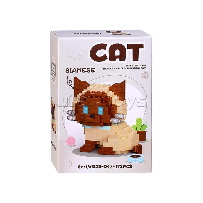 Конструктор "Кошка" (173 дет.) в коробке