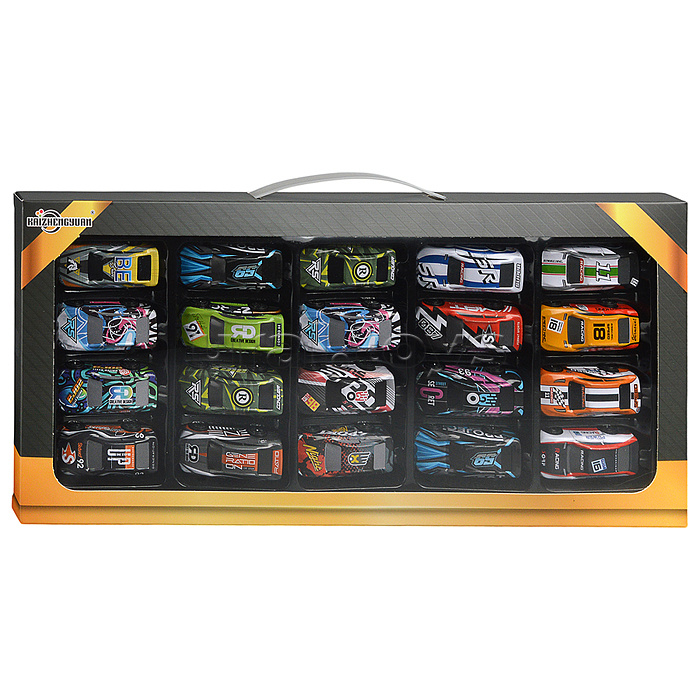 Набор машин "Быстрее пули" в коробке