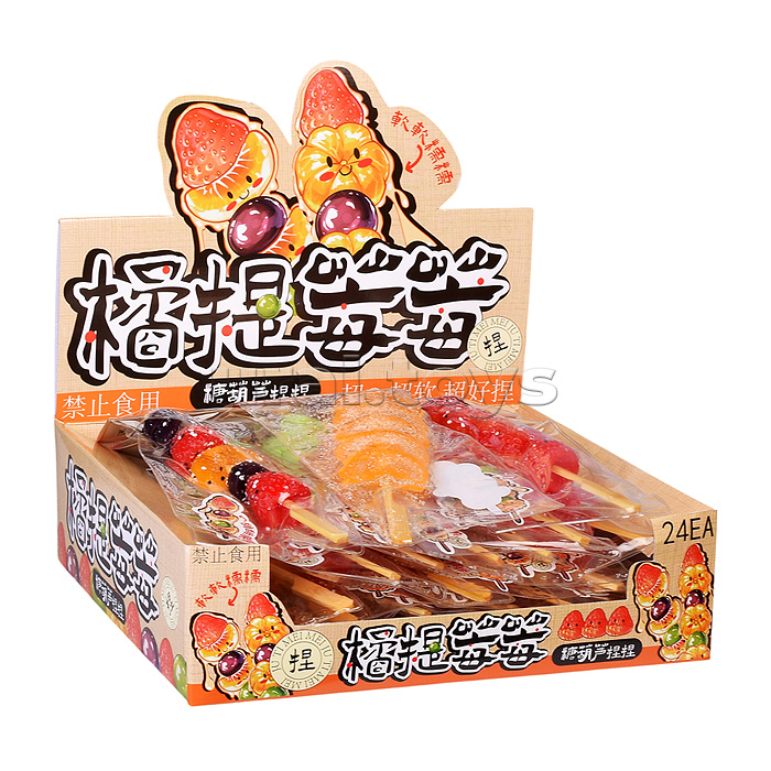 Игрушка - антистресс "Канапе на шпажке" в пакете