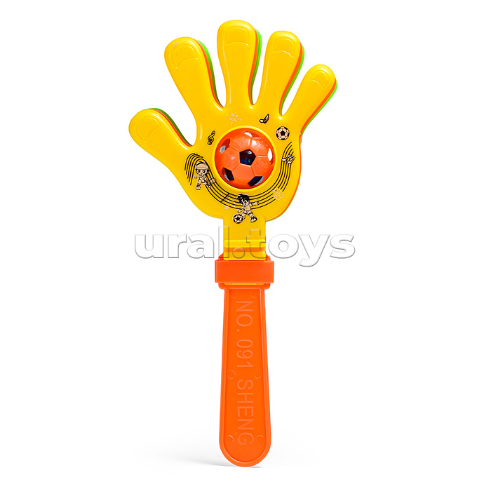 Игрушка Стучалка - хлопалка "Звонкая ладошка" в пакете