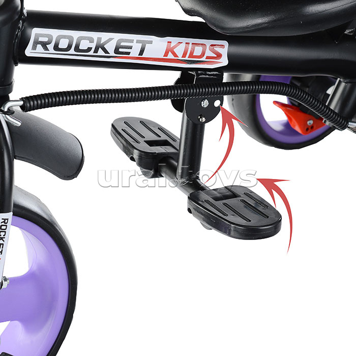 Велосипед 3-х колесный, сиреневый