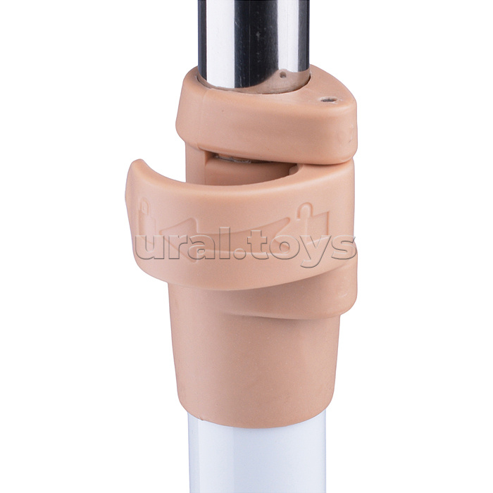 Самокат 3-х колесный ROCKET, белый