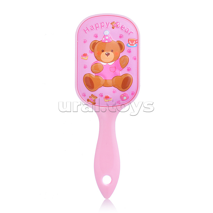 Расческа "Счастливый мишка" складное