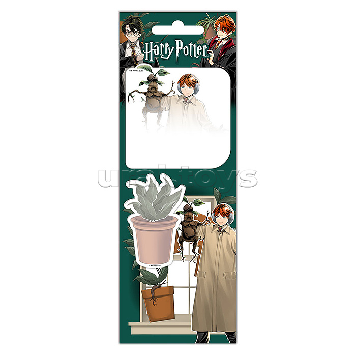 Стикеры бумажные "Гарри Поттер. Мандрагора"  67х190 мм, 30 листов