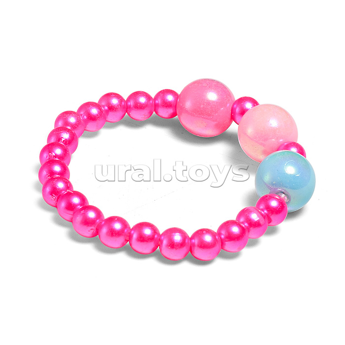 Набор украшений (бусы, кольцо, сережки) в пакете