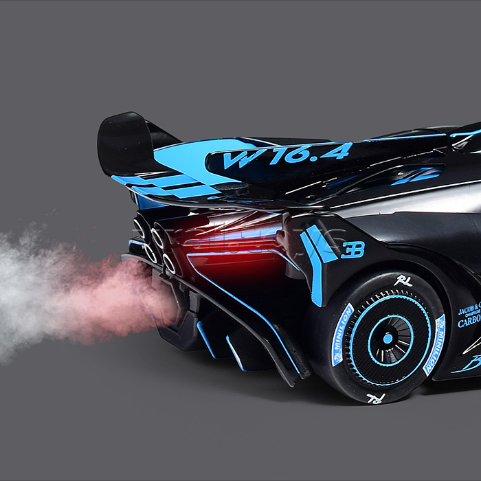 Машина "Гоночный вираж" (свет, звук, дым) в коробке