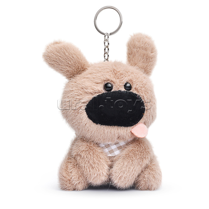 Мягкая игрушка-брелок "Собака Рекс" 15см