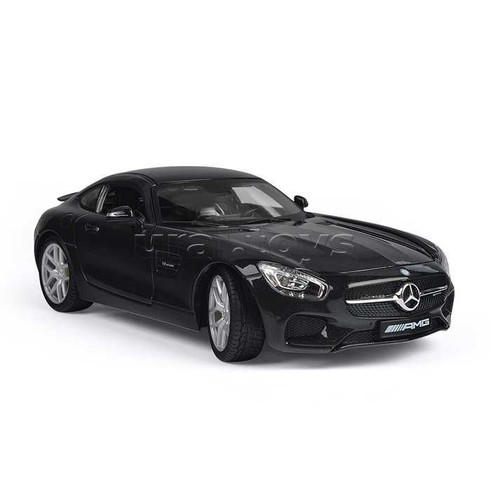 Машинка die-cast Mercedes-AMG GT, 1:18, чёрная, открывающиеся двери