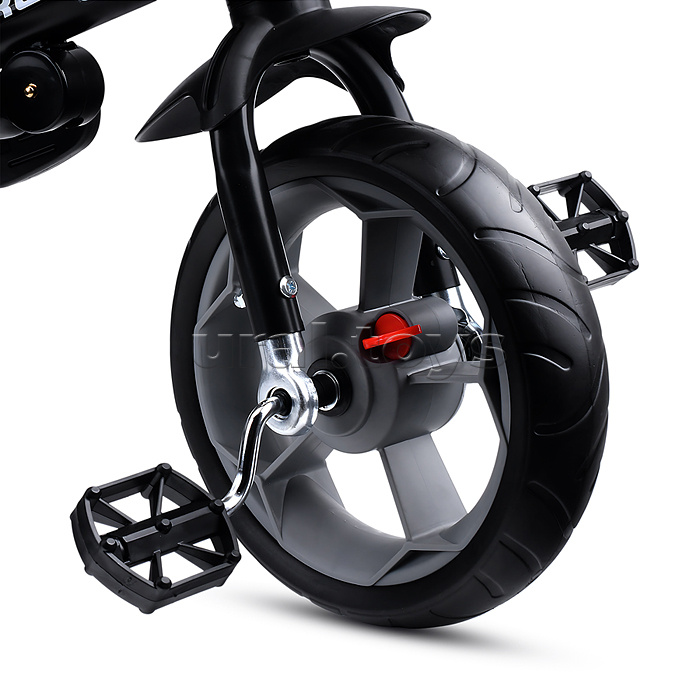 Велосипед трехколесный Rocket 136-GR, колеса EVA 10"/8", цвет серый